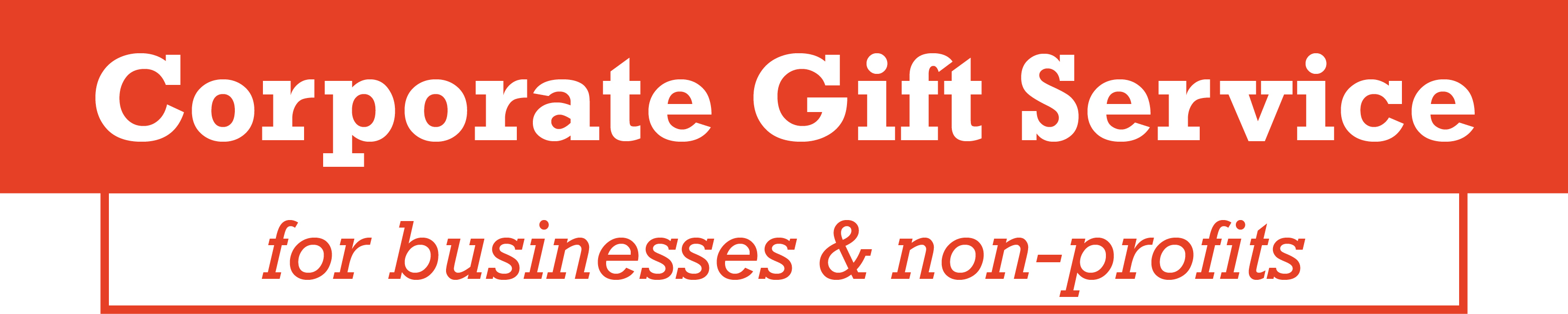 Corporate Gift Service for businesses and non-profits